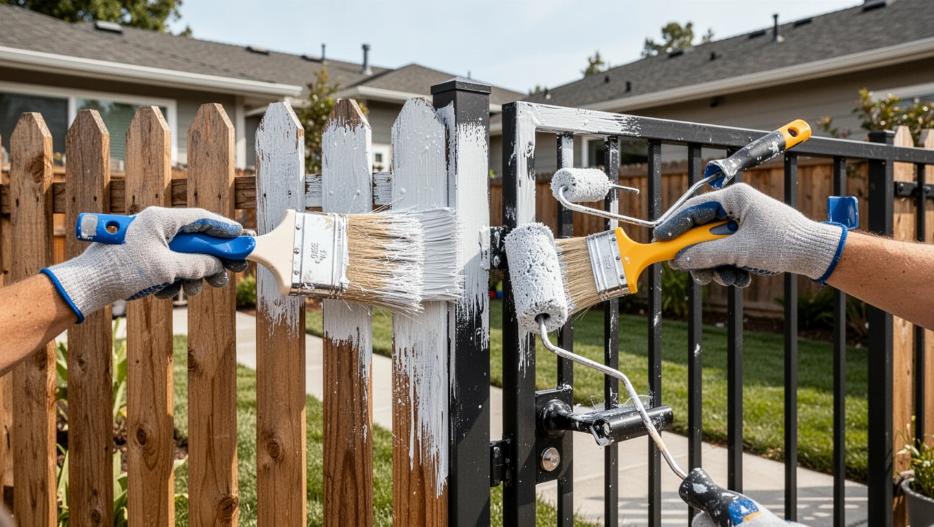 Fence & Gate Painting